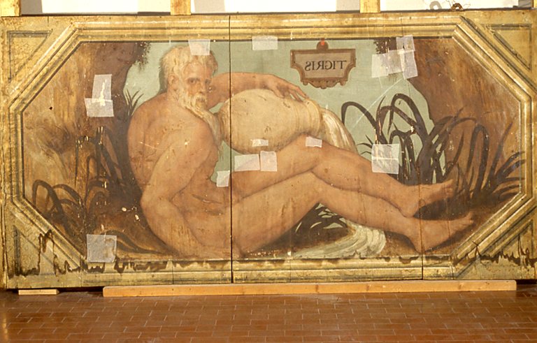 Fiume Tigri prima del restauro